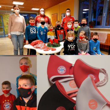 FC-Bayern Masken für die Schule!
